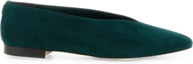 Jimmy Choo Margot ballerina's Groen