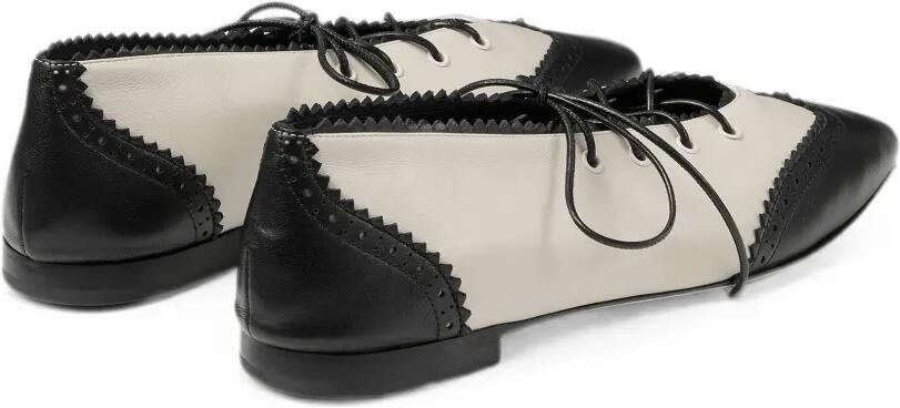 Jimmy Choo Margot ballerina's met veters Beige - Foto 5