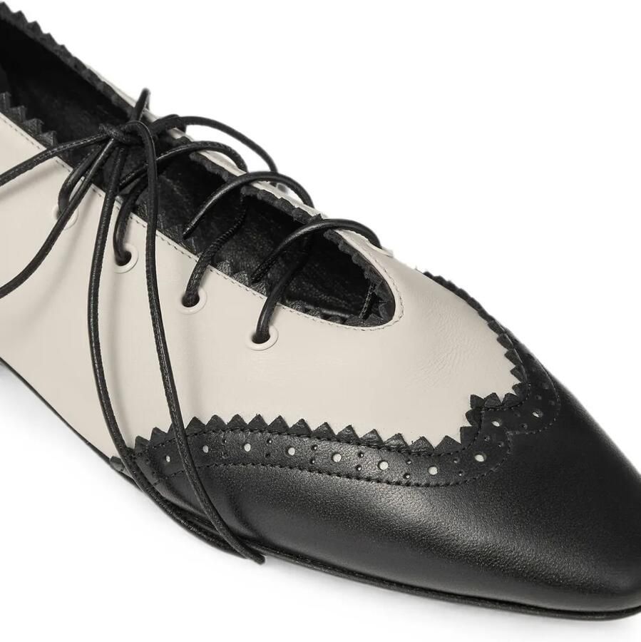 Jimmy Choo Margot ballerina's met veters Beige - Foto 2