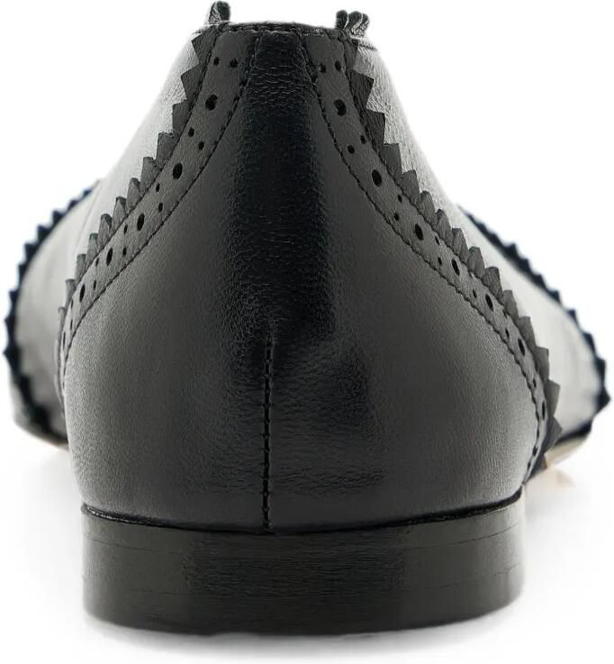 Jimmy Choo Margot ballerina's met veters Zwart - Foto 2