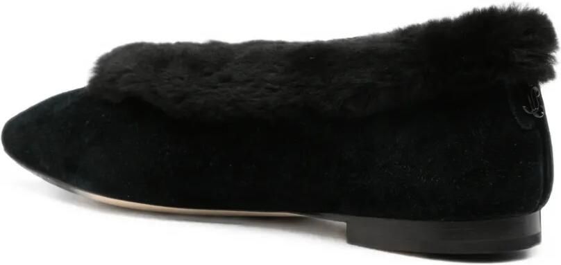 Jimmy Choo Margot lammy ballerina's Zwart - Foto 3