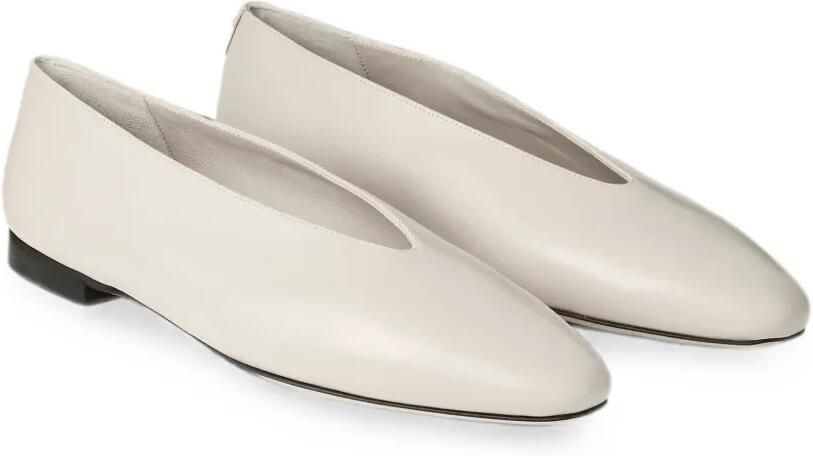 Jimmy Choo Margot leren ballerina's Beige