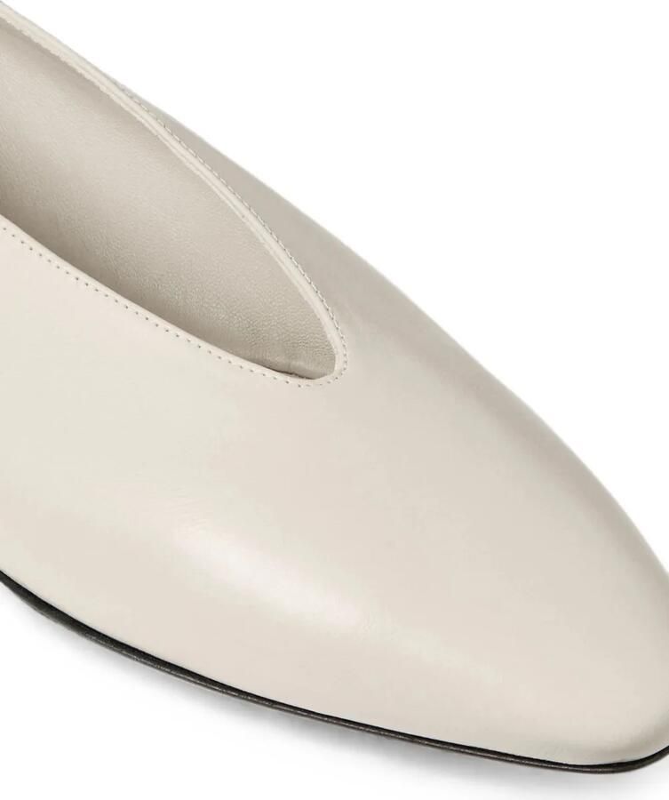 Jimmy Choo Margot leren ballerina's Beige - Foto 3
