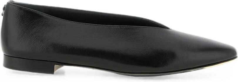 Jimmy Choo Margot leren ballerina's Zwart