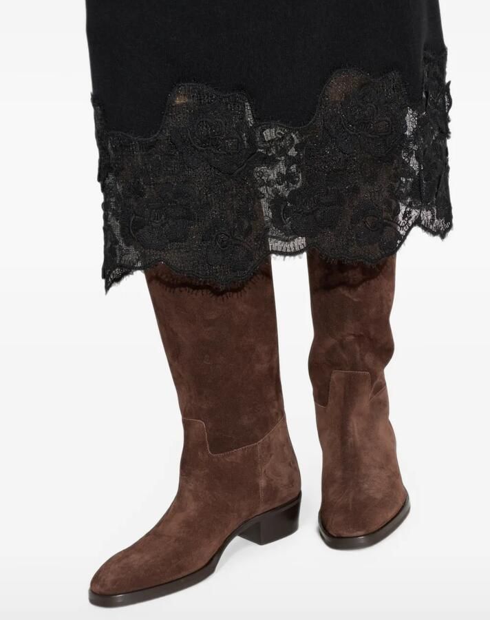 Jimmy Choo Mave suède laarzen Bruin - Foto 2