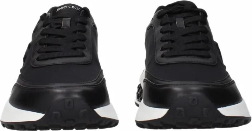 Jimmy Choo Memphis lace-up sneakers Zwart - Foto 2
