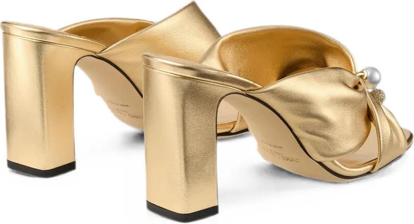 Jimmy Choo Rafi 85 sandalen Goud - Foto 5