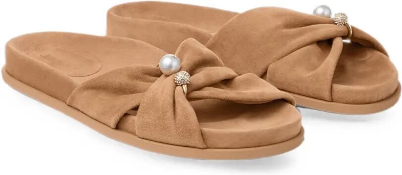 Jimmy Choo Rafi platte sandalen Beige - Foto 5