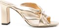 Jimmy Choo Rafi sandalen verfraaid met parels Goud - Goud