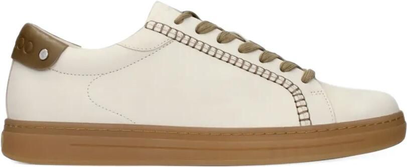 Jimmy Choo Rome whipstitch-trim sneakers Beige