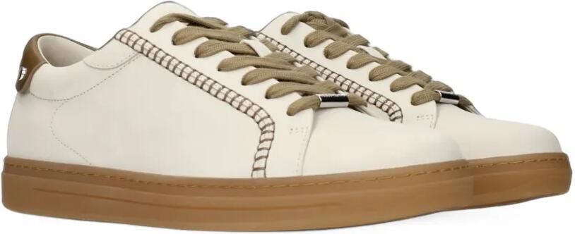 Jimmy Choo Rome whipstitch-trim sneakers Beige - Foto 4