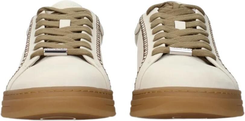 Jimmy Choo Rome whipstitch-trim sneakers Beige - Foto 2