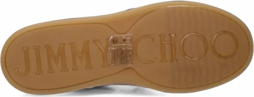 Jimmy Choo Rome whipstitch-trim sneakers Beige - Foto 5