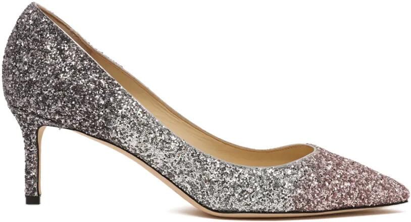 Jimmy Choo Rommy 60 mm pumps met hak Zilver
