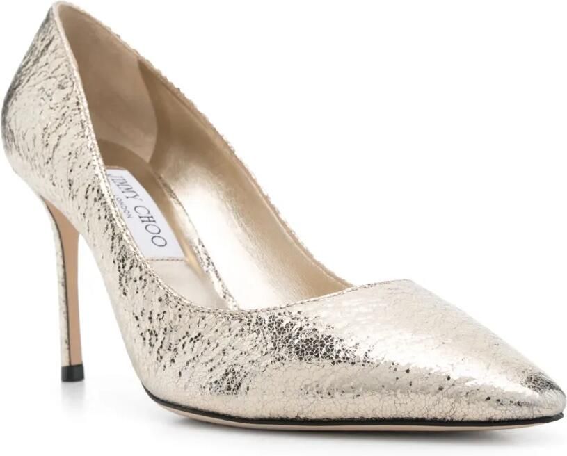 Jimmy Choo Romy 85 mm pumps Goud - Foto 3