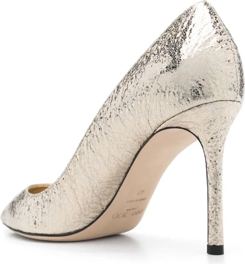 Jimmy Choo Romy 85 mm pumps Goud - Foto 2