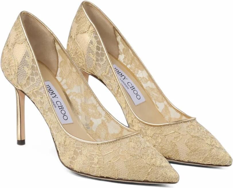 Jimmy Choo Romy 85 pumps Goud - Foto 4