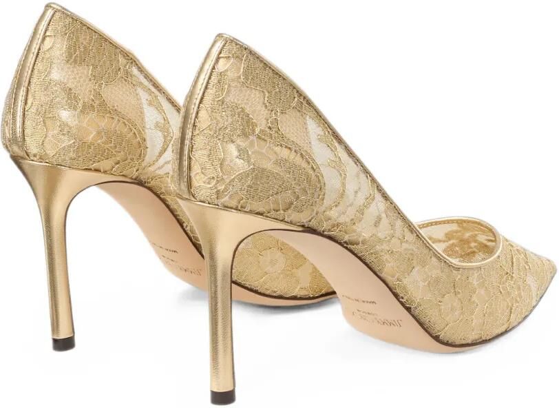 Jimmy Choo Romy 85 pumps Goud - Foto 5