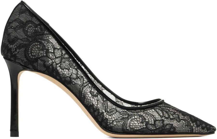 Jimmy Choo Romy 85 pumps met puntige neus Zwart