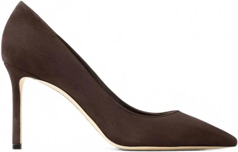 Jimmy Choo Romy suède pumps Bruin