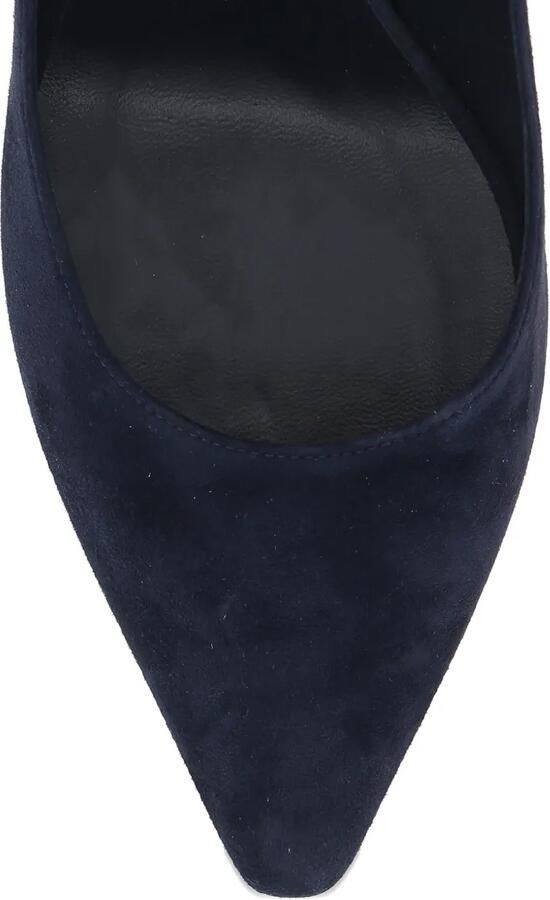 Jimmy Choo Romy suède pumps met puntige neus Blauw - Foto 2
