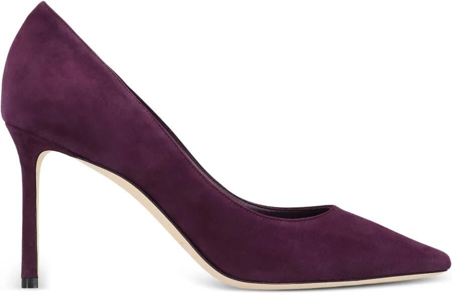 Jimmy Choo Romy suède pumps Paars