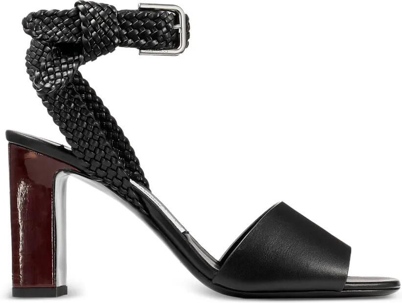 Jimmy Choo Rori 85 sandalen met gesp Zwart