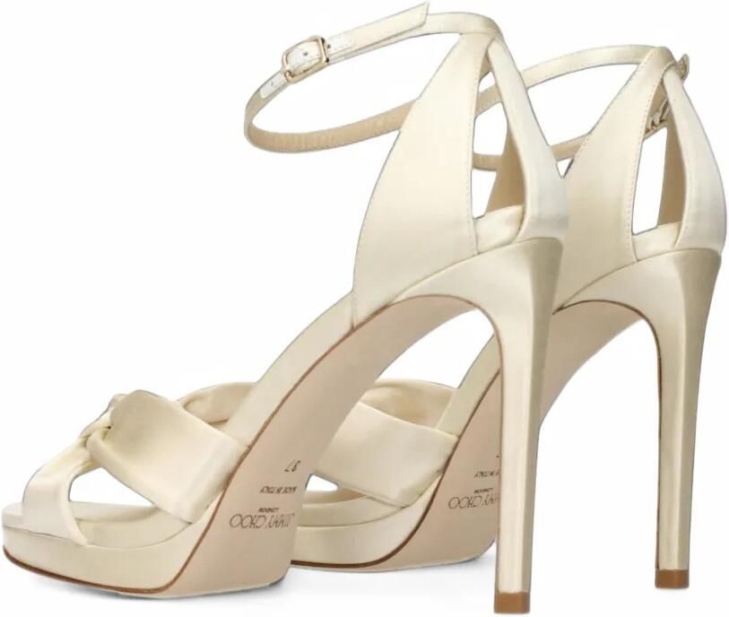 Jimmy Choo Rosie knot-detail platform sandals Beige - Foto 4