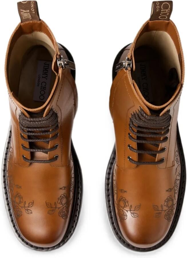 Jimmy Choo Rowan derby laarzen Bruin - Foto 4