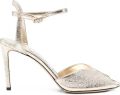 Jimmy Choo Sacora 85 metallic sandalen Goud - Goud