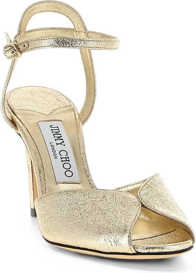Jimmy Choo Sacora sandalen met hak Goud - Foto 3