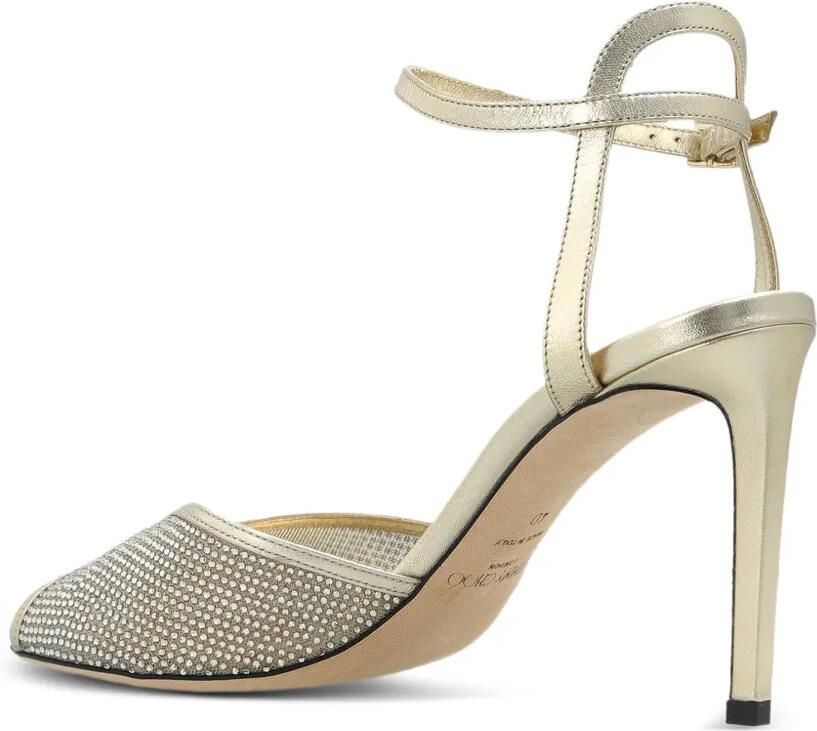 Jimmy Choo Sacora sandalen verfraaid met kristallen Goud - Foto 2