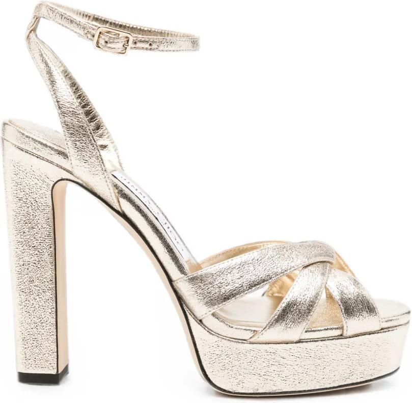 Jimmy Choo Sandalen met bandjes Goud