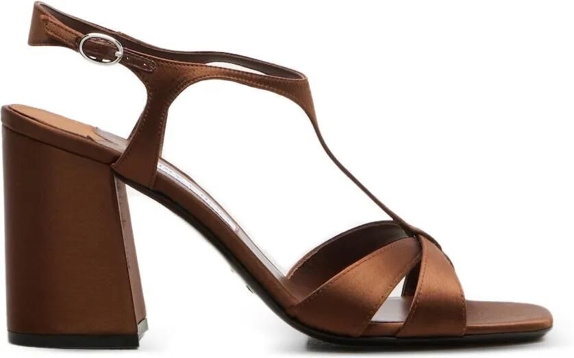 Jimmy Choo Sandalen met T-bandje Bruin