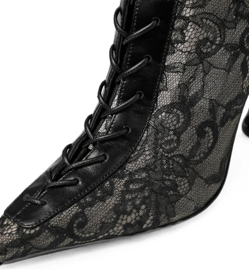 Jimmy Choo Scarlett 95 enkellaarzen Zwart - Foto 2