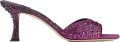 Jimmy Choo Skye 70 muiltjes Paars - Paars
