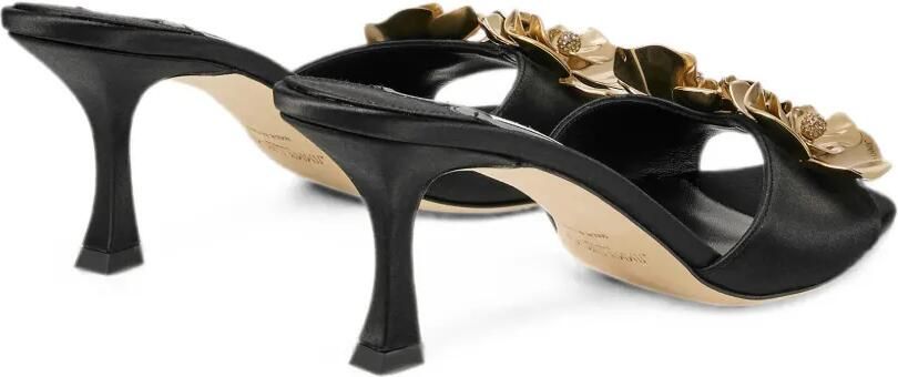 Jimmy Choo Skye 70 sandalen met bloemen Zwart - Foto 3