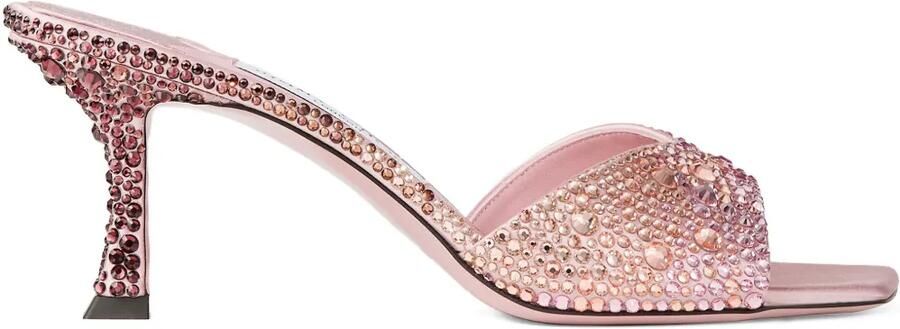 Jimmy Choo Skye 70mm muiltjes Roze
