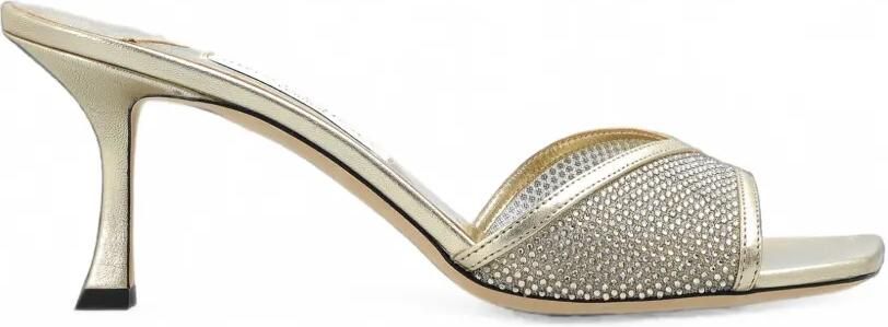 Jimmy Choo Skye sandalen verfraaid met kristallen Goud