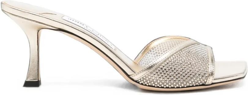 Jimmy Choo Skye sandalen verfraaid met kristallen Goud