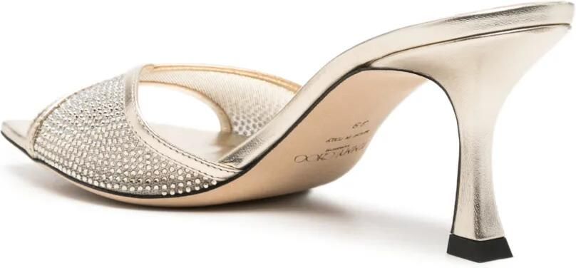 Jimmy Choo Skye sandalen verfraaid met kristallen Goud - Foto 4
