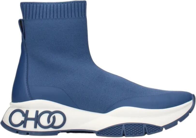 Jimmy Choo sock-style sneakers Blauw