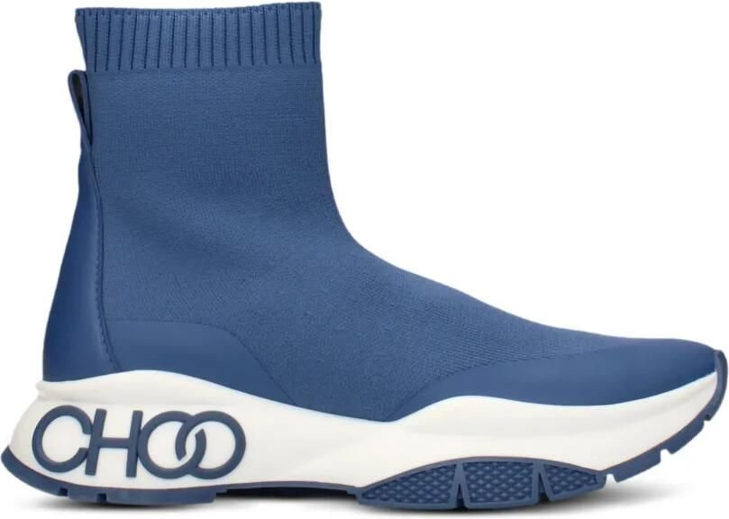 Jimmy Choo sock-style sneakers Blauw
