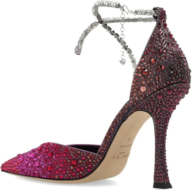 Jimmy Choo Stevie pumps verfraaid met kristallen Paars - Foto 2