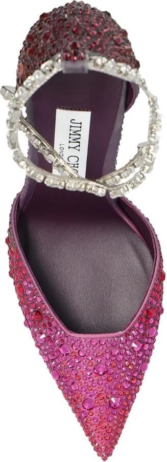 Jimmy Choo Stevie pumps verfraaid met kristallen Paars - Foto 5
