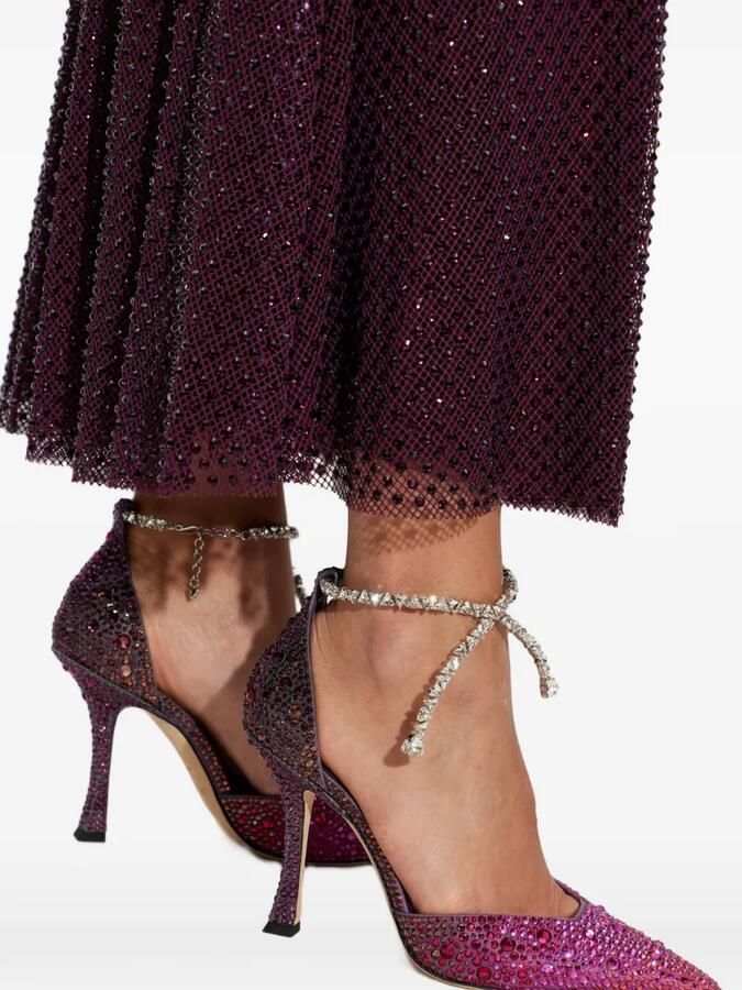 Jimmy Choo Stevie pumps verfraaid met kristallen Paars - Foto 3