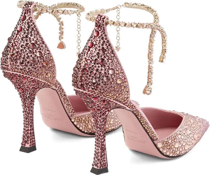 Jimmy Choo Stevie pumps verfraaid met kristallen Roze - Foto 5