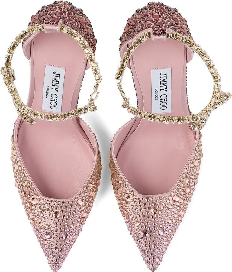 Jimmy Choo Stevie pumps verfraaid met kristallen Roze - Foto 2