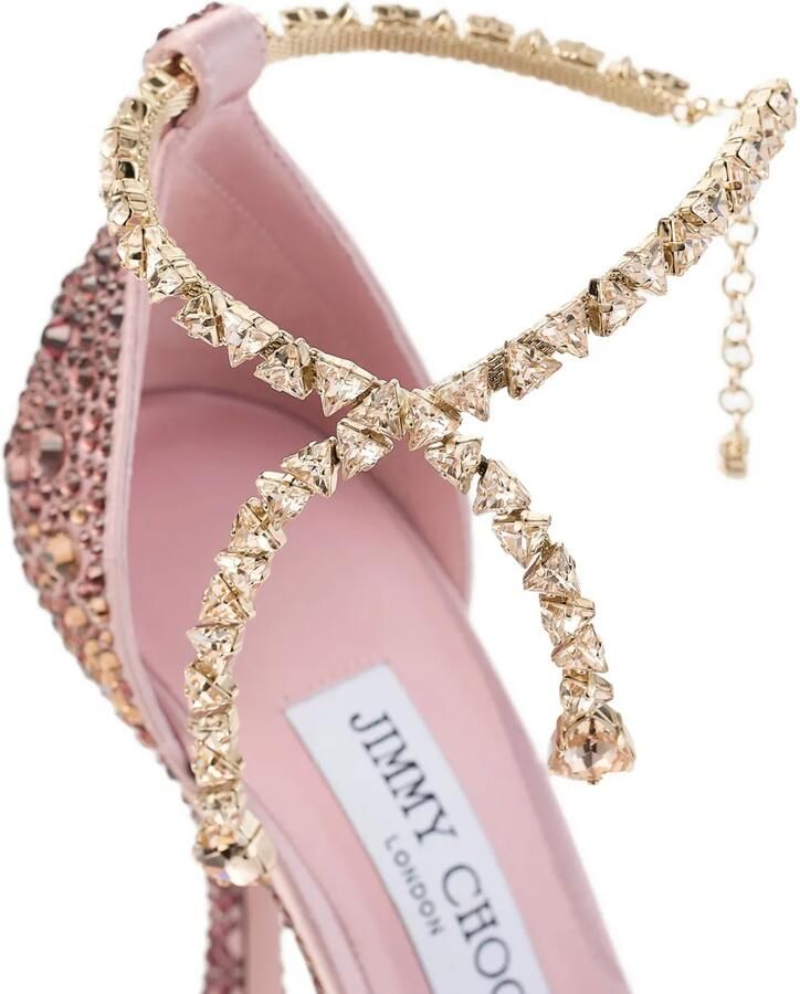 Jimmy Choo Stevie pumps verfraaid met kristallen Roze - Foto 3