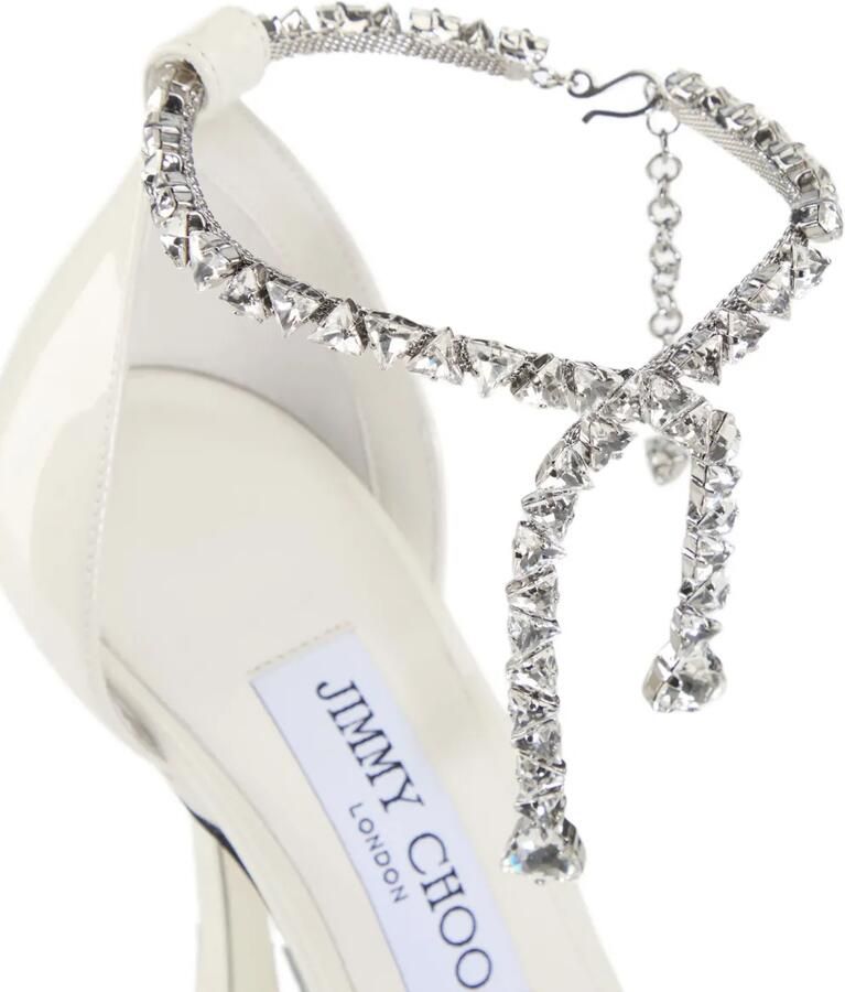 Jimmy Choo Stevie pumps verfraaid met kristallen Wit - Foto 3